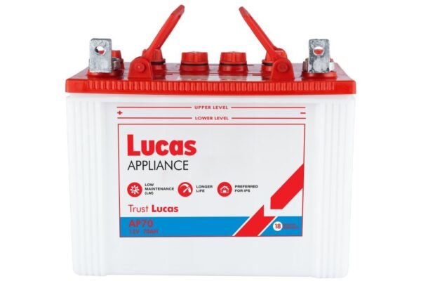LUCAS-APPLIANCE AP70 Battery - Image 2