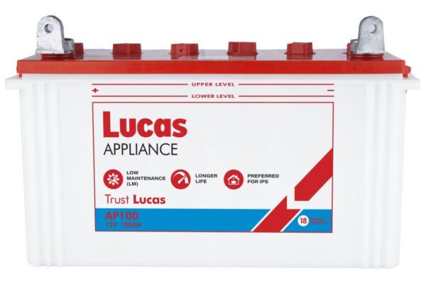 LUCAS-APPLIANCE AP100 Battery