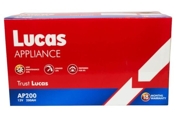LUCAS-APPLIANCE AP200 Battery - Image 3