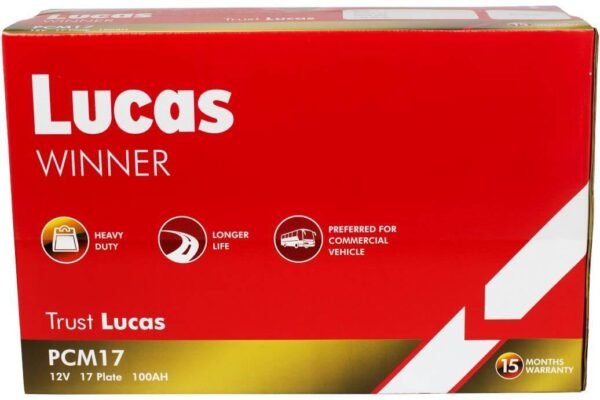 LUCAS-WINNER PCM17 Battery - Image 3