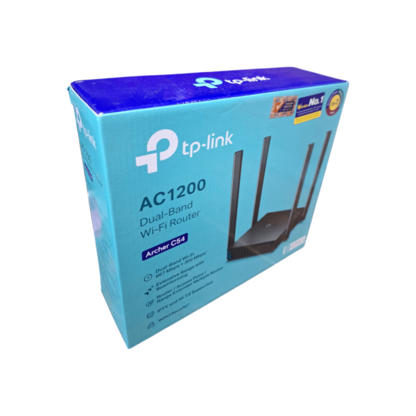 TP-Link Archer C54 AC1200 Dual Band 4 Antenna MU-MIMO Beamforming Wi-Fi Router