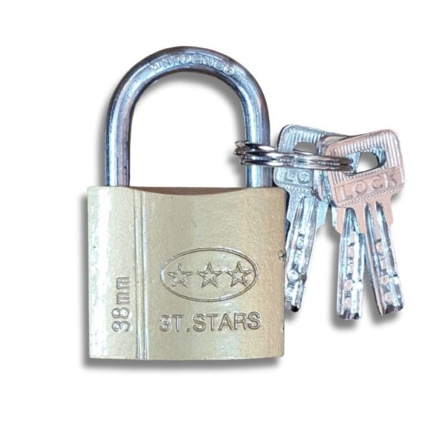 Gold Iron Padlock 38MM