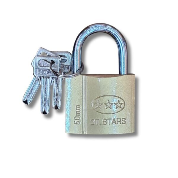 Gold Iron Padlock 50MM