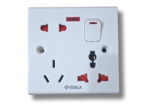 TESLA 5pin Socket TESLA 5 Pin Electrical Socket Durable TESLA 5 Pin Power Socket Heavy Duty TESLA 5 Pin Socket for Home and Industry Shockproof TESLA 5 Pin Electrical Socket TESLA Branded 5 Pin Socket for Safe Power Supply Best TESLA 5 Pin Wall Socket TESLA 5 Pin Plug and Socket for Appliances Industrial Grade TESLA 5 Pin Power Socket
